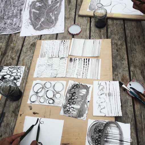 Creative Play: Ink Making and Drawing Workshop - Fri 17th February 2023