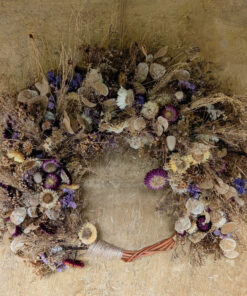 Alternative view of Autumn Everlasting Wreaths - Friday 2nd October 2026